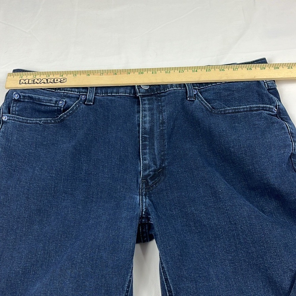 Levis 541 Dark‎ Wash Straight Leg All Seasons Tech Jeans Mens Size 38 x 30 - Picture 5 of 10